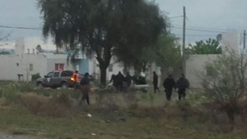 Vuelco en la ruta 38