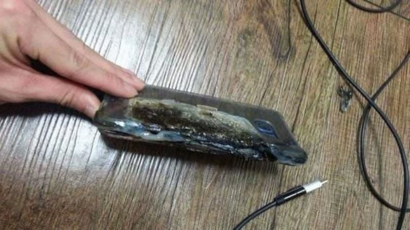 Samsung retira el Note 7 en todo el mundo por baterías que se prenden fuego