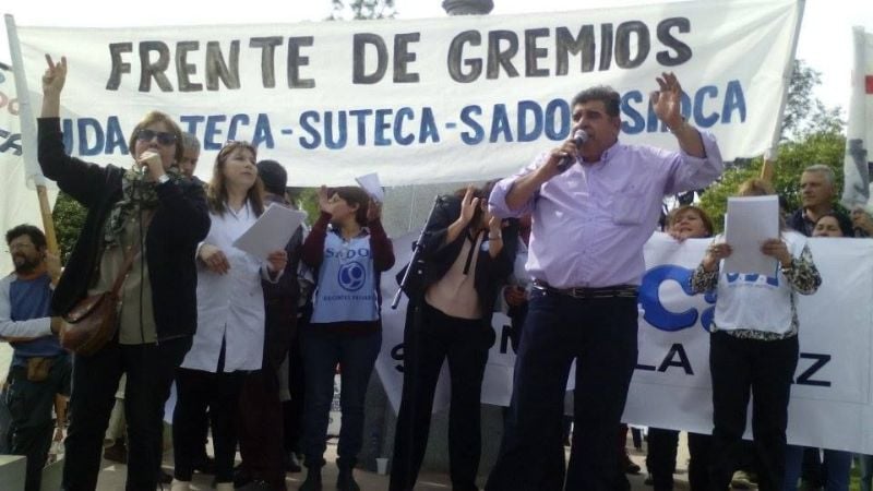 Con alto acatamiento, se cumple el paro docente nacional