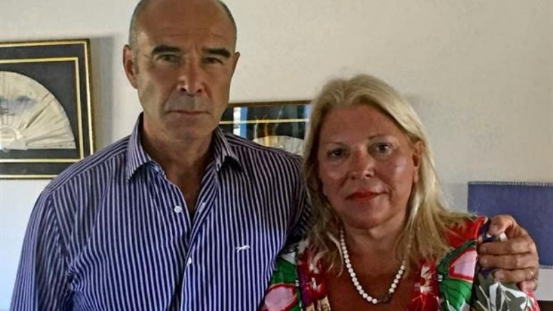 Carrió defiende a Gómez Centurión y denuncia a los “servicios”