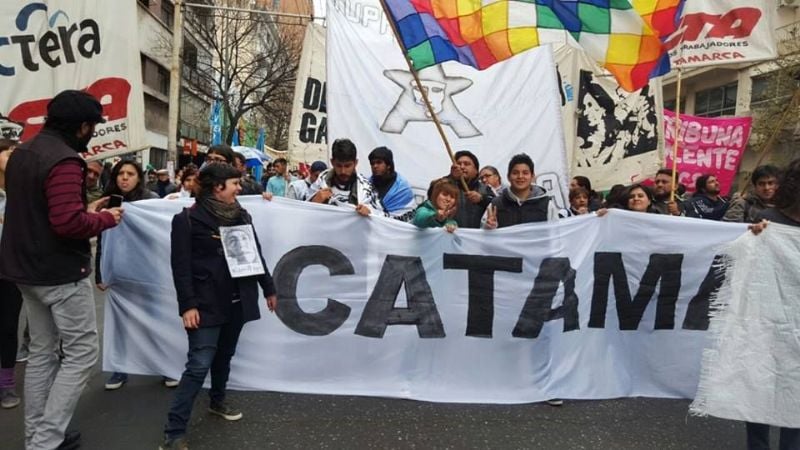 Catamarca presente en la “Marcha Federal en defensa del trabajo"