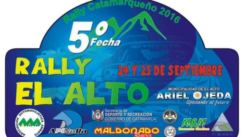El Rally de El Alto, por el Provincial, ya tiene cronograma