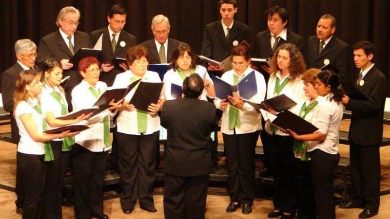 Todo listo para recibir a los coros de todo el país