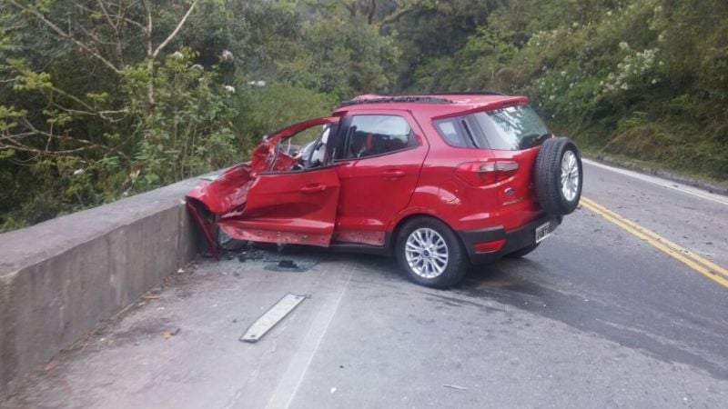 Santamariano murió en accidente en la Cuesta del Indio