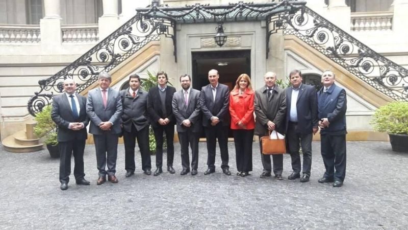 Reunión  preparatoria  Atacalar en cancillería Argentina