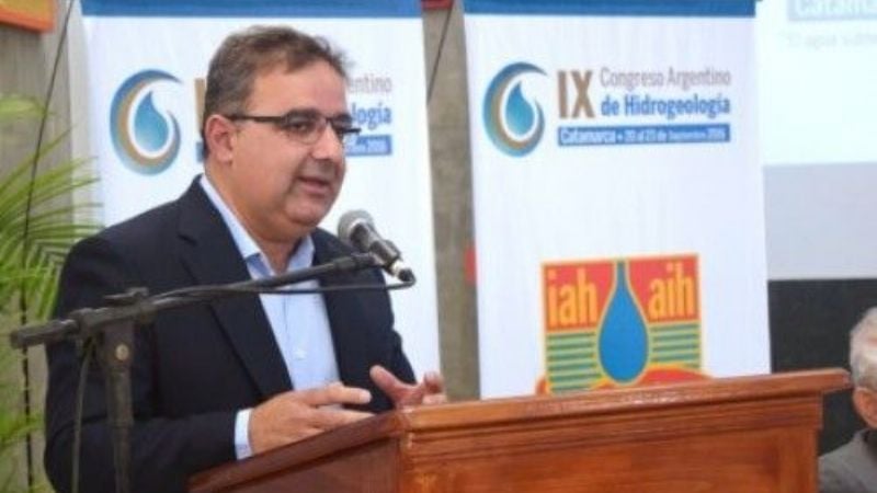Jalil abrió Congreso Argentino de Hidrogeología