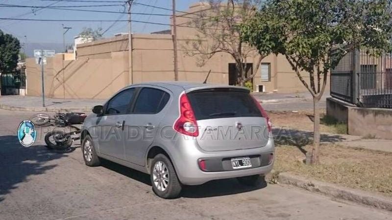 Dos nenes heridos tras choque de motos