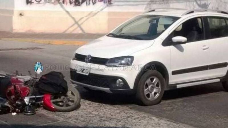 Choque en 25 de Mayo y República