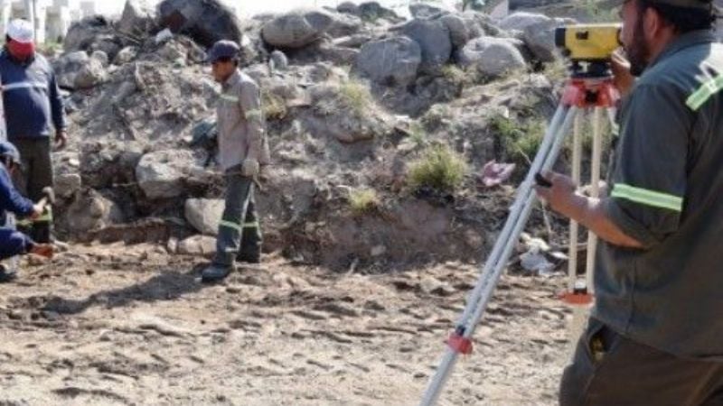 Cordones cuneta y badenes para el barrio Madre Teresa de Calcuta