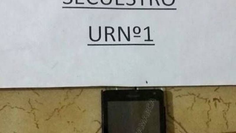 Recuperan celular robado