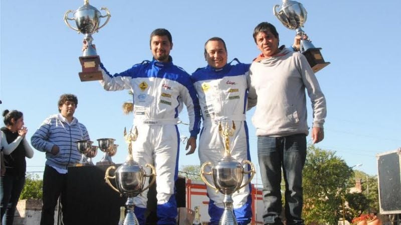 “Pachi” Martínez ganó la 5ta. fecha del Rally Provincial