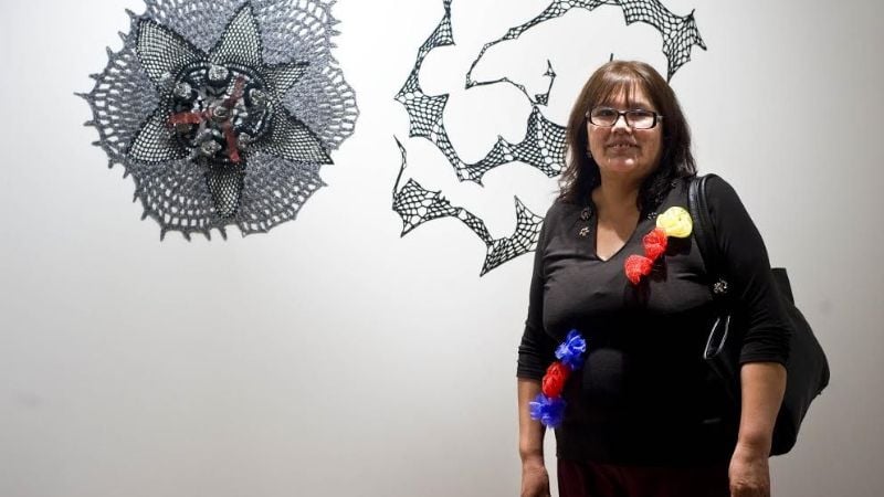 El arte textil de Rita Aybar en el Museo de Bellas Artes