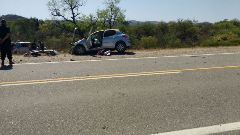 Fatal accidente en la Cuesta del Portezuelo