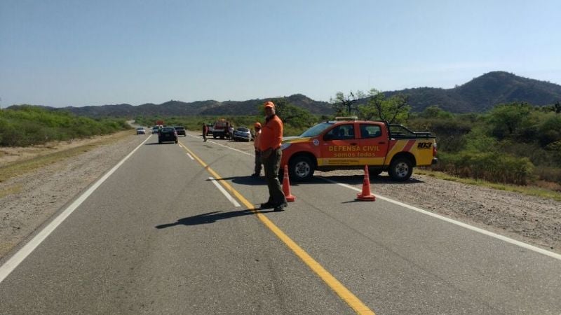 Fatal accidente en la Cuesta del Portezuelo