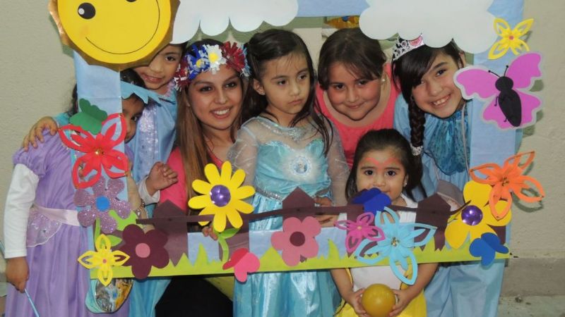 Los chicos del jardín maternal festejaron la primavera