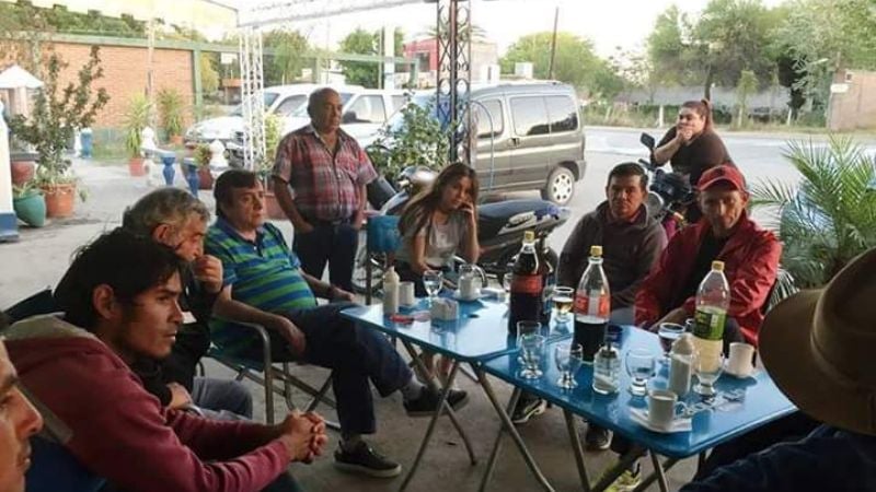 Ramón Saadi visitó La Paz