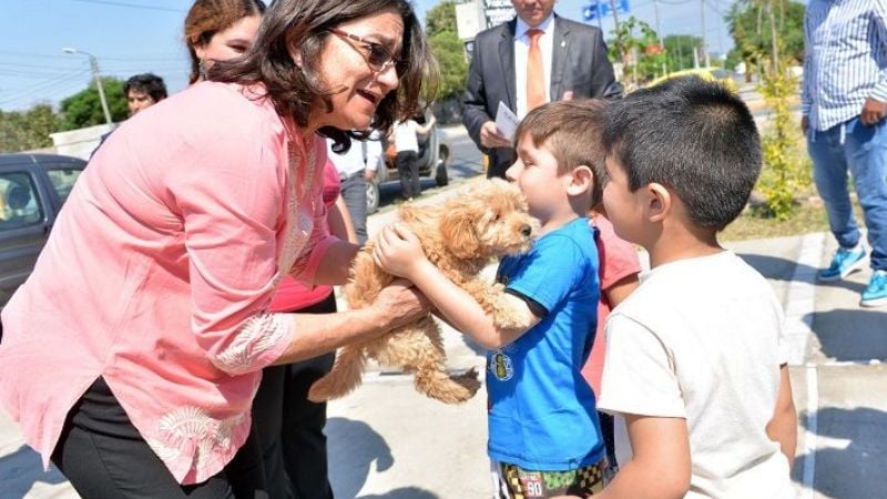 Gobernadora entregó nuevas viviendas del Programa Infrabras