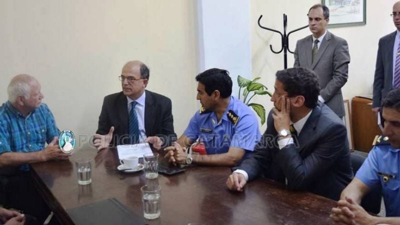 Reunión ampliada para analizar la seguridad en Valle Viejo