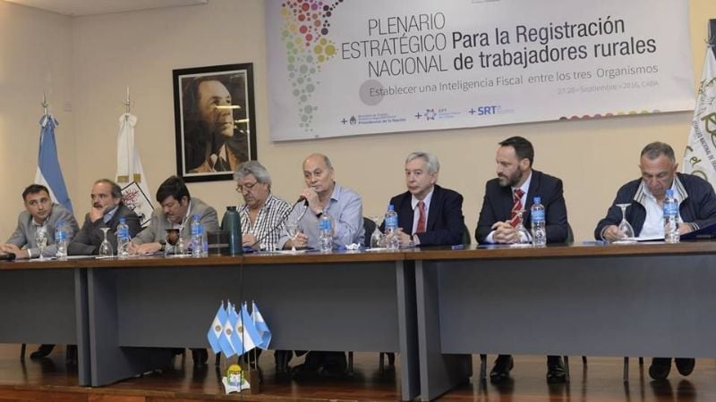 Plenario nacional para el registro laboral rural