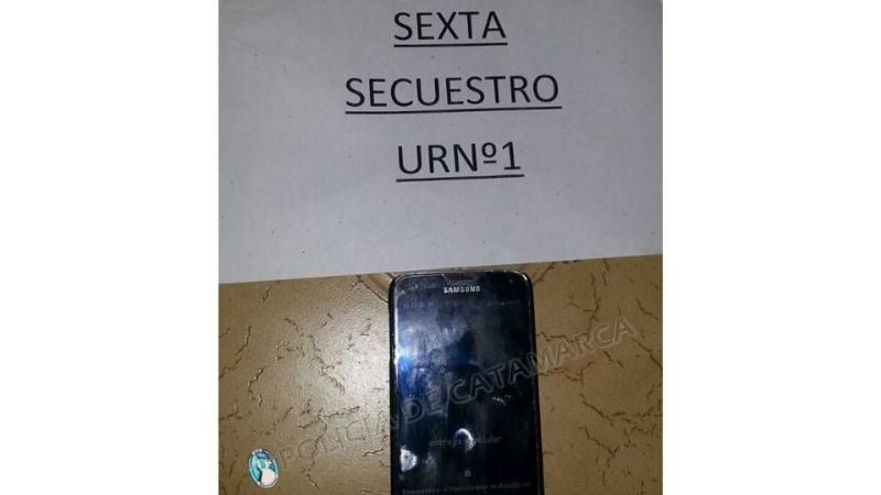 Aprehenden a un joven y recuperan un celular robado