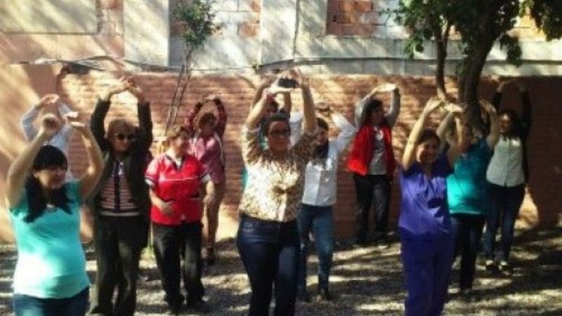 Pausa Activa para empleados de la comuna capitalina