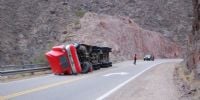 Vuelco en la Quebrada de Belén. 
