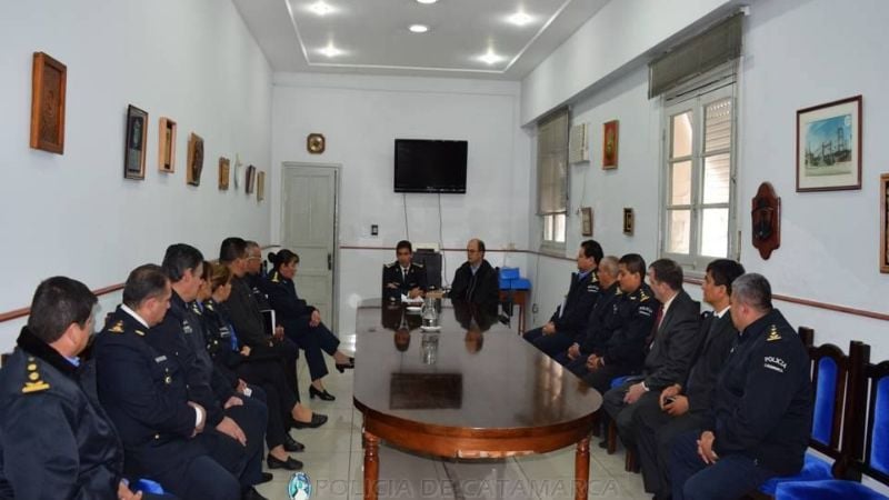 Se reunió la plana mayor de seguridad