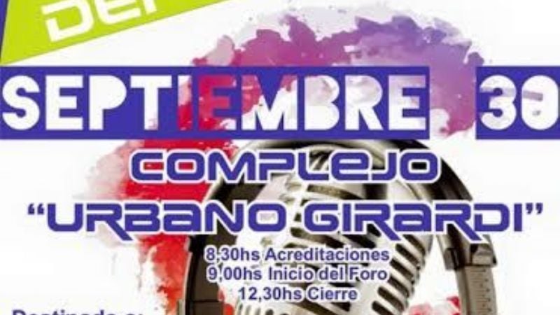 Hoy, Foro de Periodistas Deportivos, en el “Girardi”