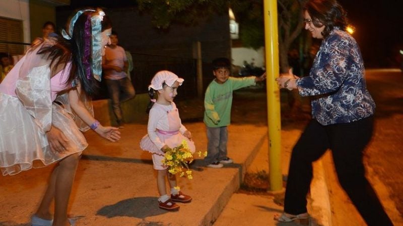 La Gobernadora inauguró nuevas obras en el 107º aniversario de Saujil