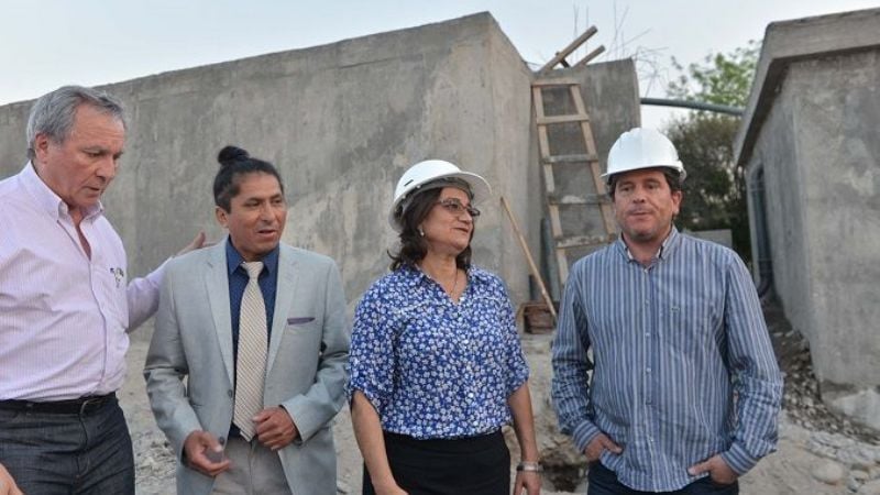 La Gobernadora inauguró nuevas obras en el 107º aniversario de Saujil