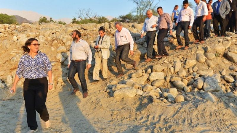 La Gobernadora inauguró nuevas obras en el 107º aniversario de Saujil