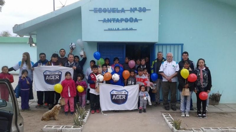 La Acer festejó el Día del Niño con los pequeños de Antapoca