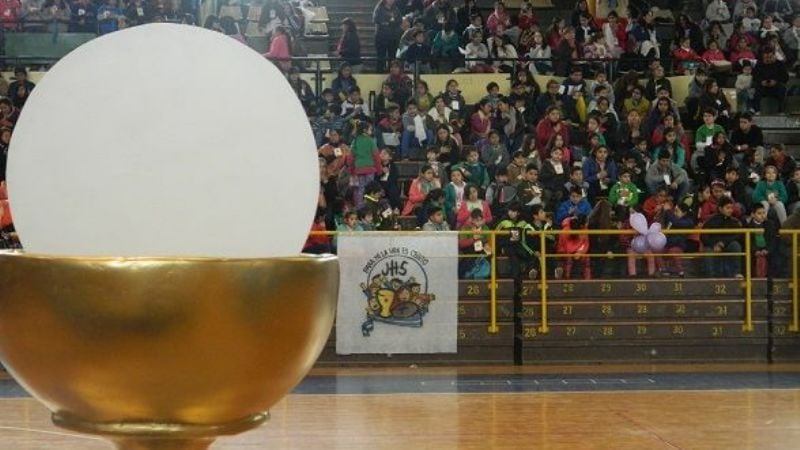 1.500 niños cantaron y adoraron a  Jesús en el Año de la Misericordia