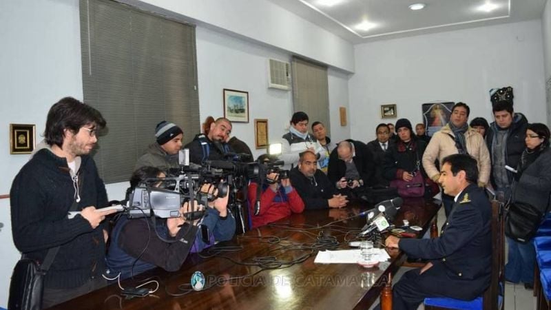 Quevedo se reunió con jefes de comisarías