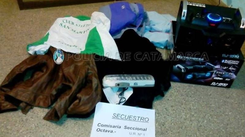 Tres detenmidos y recuperan elementos de dudosa procedencia