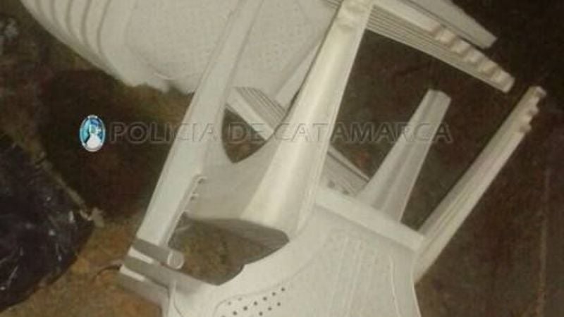 Recuperan elementos robados