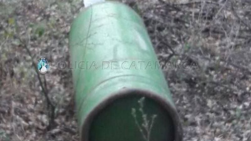 Secuestran un cilindro de gas robado en la zona alta de la Capital