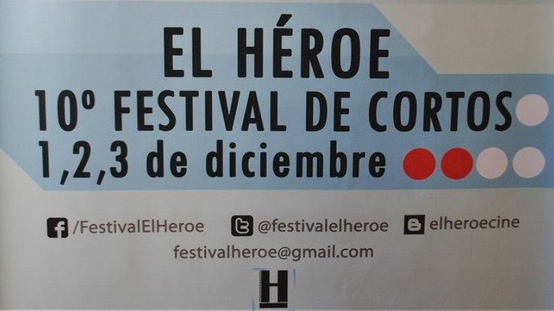 El 10º Festival de Cortos “El Héroe” se realizará del 1 al 2 de diciembre