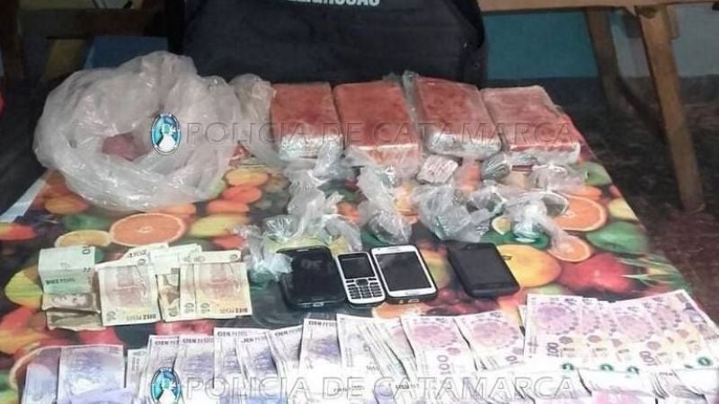 Secuestran 5 kilos de marihuana en un procedimiento en el Sur de la ciudad