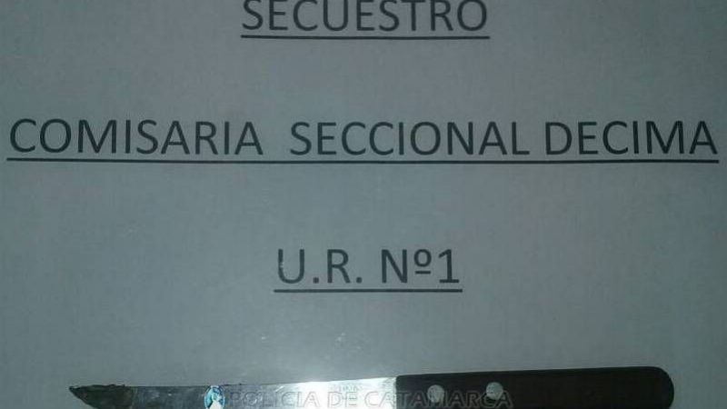 Aprenden a un joven tras amenazar de muerte a una septuagenaria