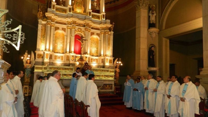 Emotiva acción de gracias a la Virgen por su protección a 12 años del sismo