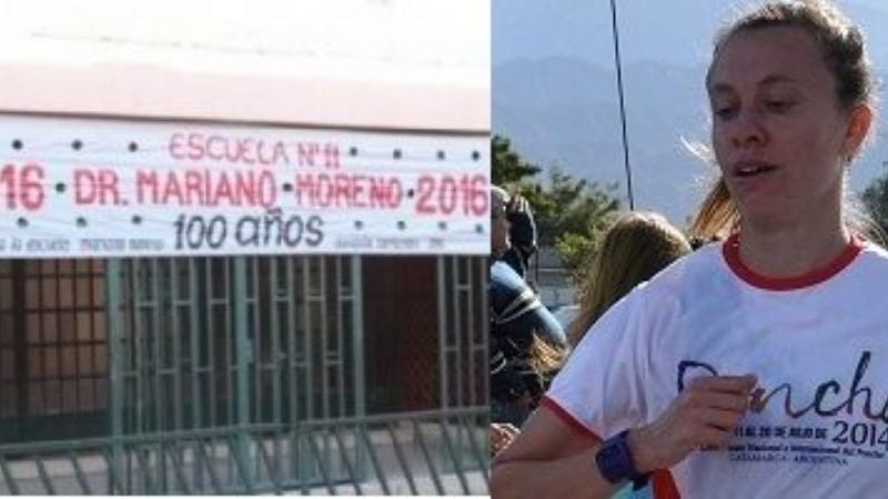 Prueba atlética por los 100 años de la Esc. “Mariano Moreno”