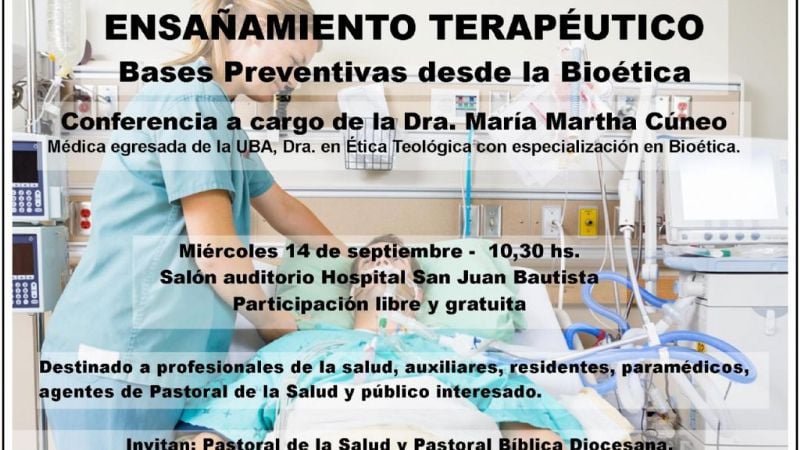 Conferencia sobre ensañamiento terapéutico