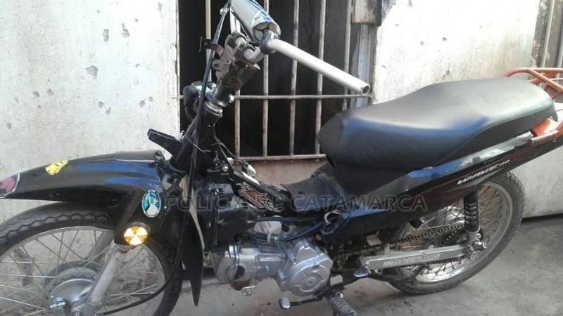 Secuestran una moto en Fiambalá