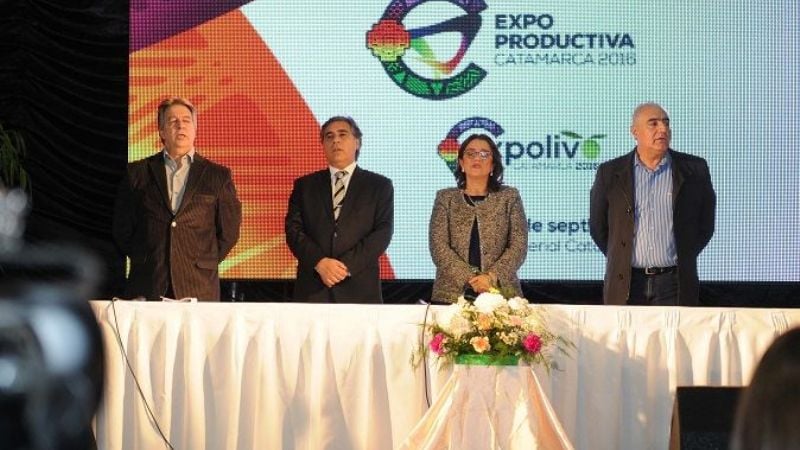 La Gobernadora inauguró la Expo Productiva