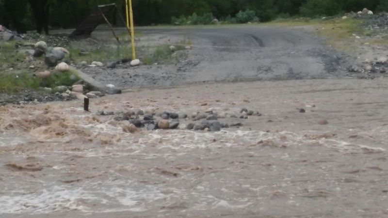 Aumentó el caudal del Río Ambato