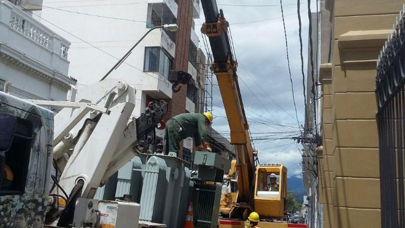 Nueva Sub Estación Transformadora Subterránea en el micro centro de la Capital