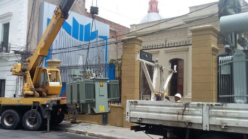 Nueva Sub Estación Transformadora Subterránea en el micro centro de la Capital