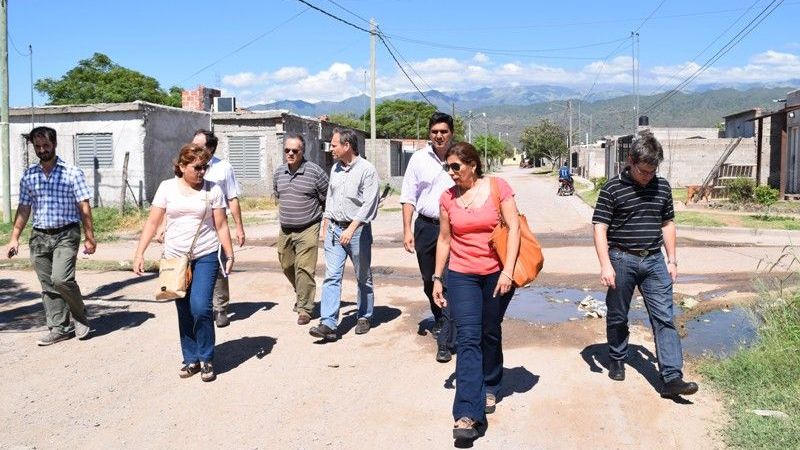 Lanzamiento de las obras de urbanización del B° La Esperanza