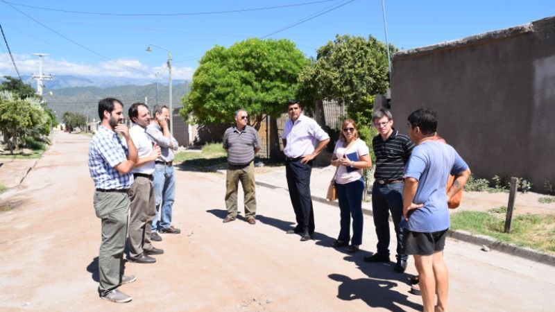 Lanzamiento de las obras de urbanización del B° La Esperanza